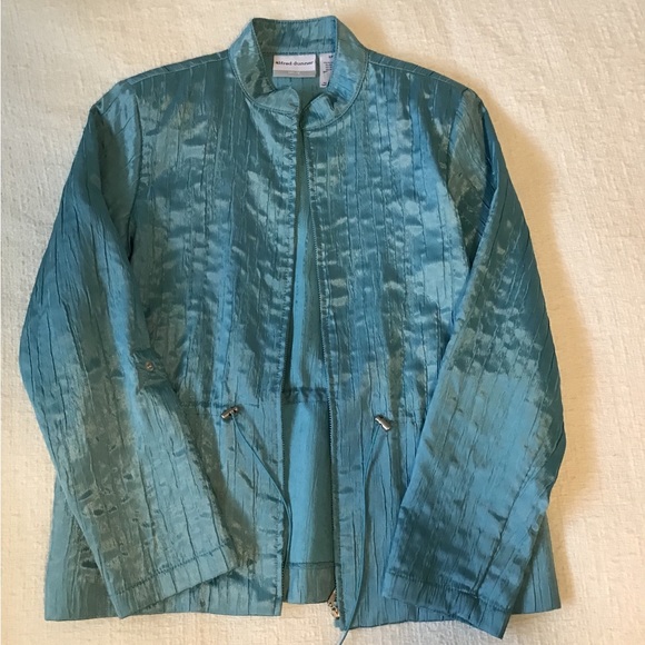 Alfred Dunner blue lightweight jacket, excellent condition, size 6Petite - Picture 2 of 5